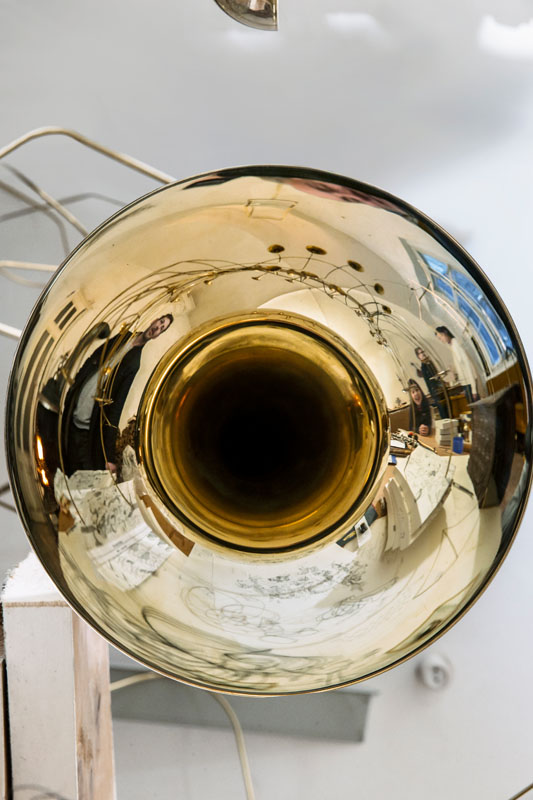Markus Roessle Constantin Luser Musik zaehmt die Bestie Katalog Trompete